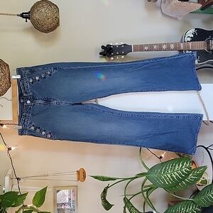 Gap High rise flare denim